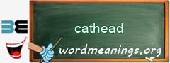 WordMeaning blackboard for cathead